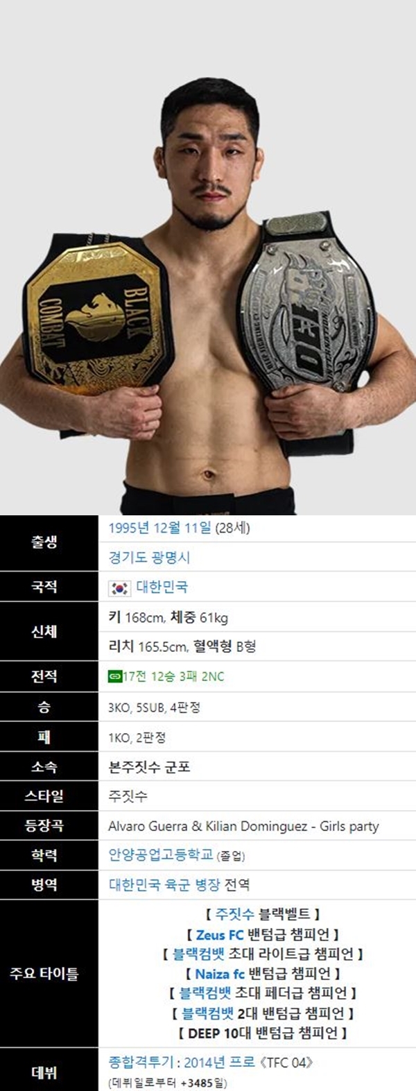 Road to ufc 유수영